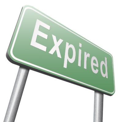 expired sign